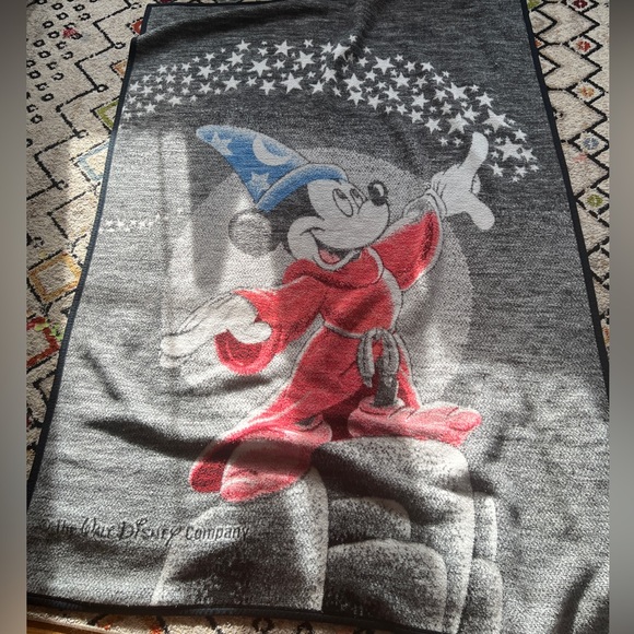 Biederlack Bedding Mickey Mouse Wizard Fantasia Sorcerer Throw Blanket Disney Poshmark
